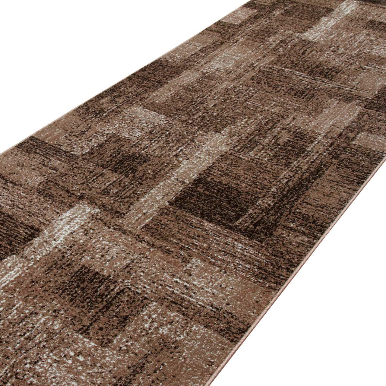 Ковер с низким ворсом DAKARIA Karat Mira Run 24007/120 2x2 м Коричневый (00-00016479) - фото 2 Ковер с низким ворсом DAKARIA Karat Mira Run 24007/120 2x2 м Коричневый (00-00016479) - фото 2