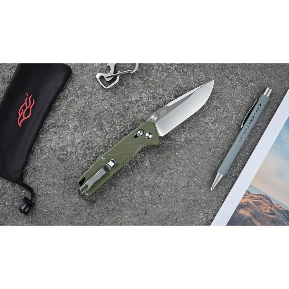 Нож складной Firebird FB7601-GR сталь 440C/рукоятка G10 Зеленый (FB7601-GR) - фото 7 Нож складной Firebird FB7601-GR сталь 440C/рукоятка G10 Зеленый (FB7601-GR) - фото 7