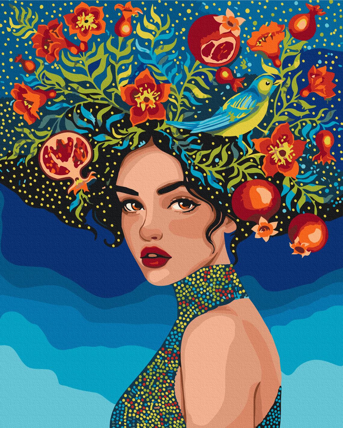 Картина за номерами Brushme Охоронниця літа 40x50 см (BS54323) Картина за номерами Brushme Охоронниця літа 40x50 см (BS54323)