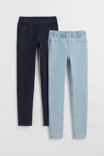 Джинсы H&M 146 см Темно-синий (1017959)