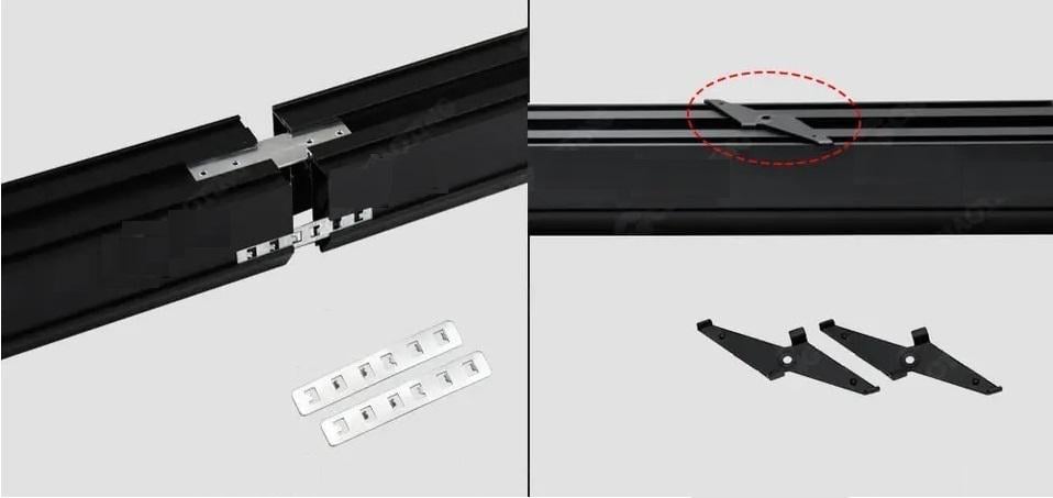 Соединитель для магнитного шинопровода прямой 2 шт. (HD-28I) - фото 2