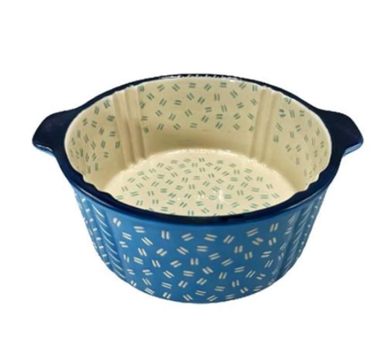 Форма для запікання кругла Maison Limited Edition кераміка 25х21,5х9 см