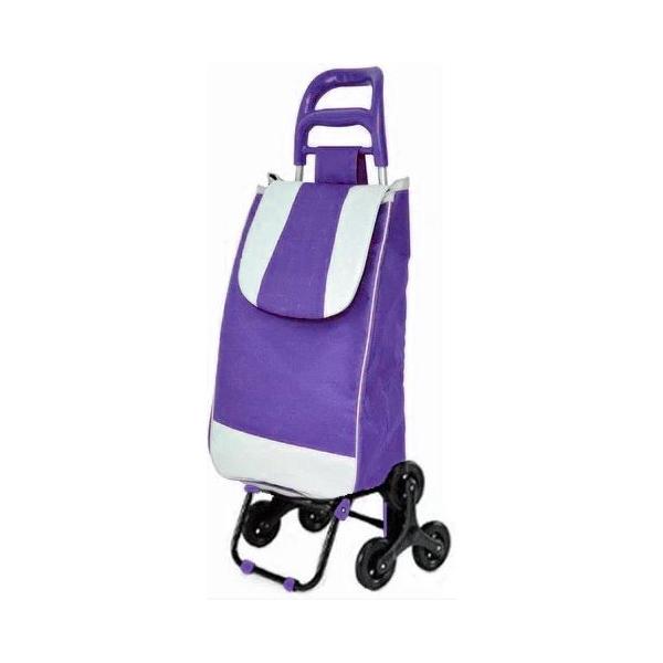 Тачка Stenson з триколісним блоком з сумкою 95 см Фіолетовий (MMS-MH-2786)