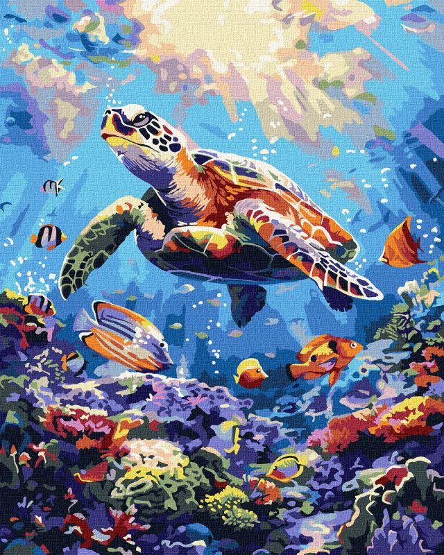 Картина за номерами Ideyka Морський спокій 40х50 см (2867219028)