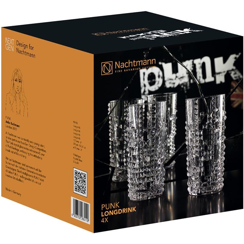 Набор стаканов напитков Nachtmann Punk 390 мл 4 шт. (101001364)