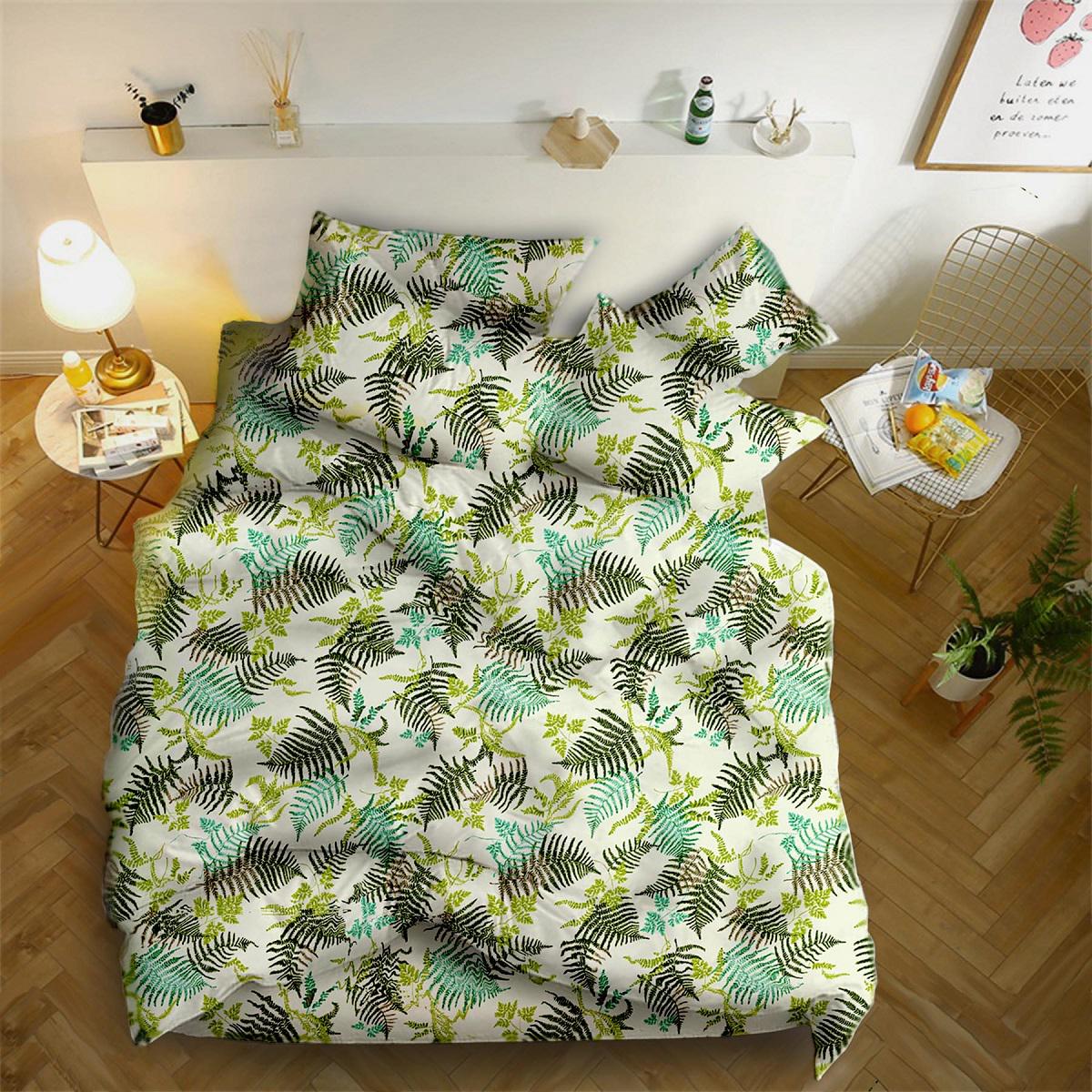 Комплект постельного белья Zastelli 10577 бязь GOLD USA евро 200х220 Зеленый