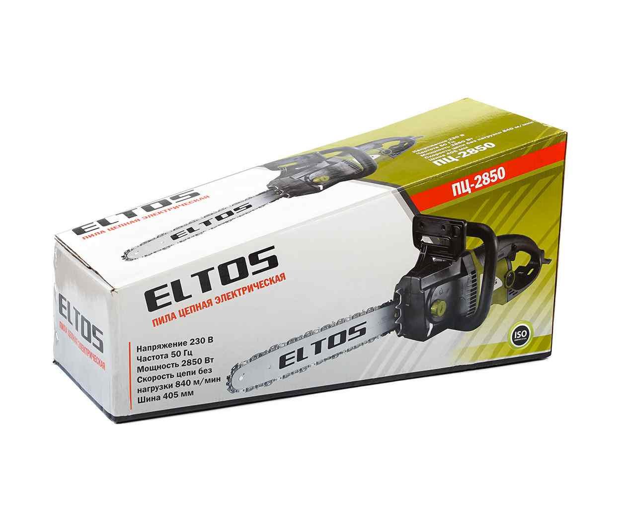 Пила цепная электрическая Eltos ПЦ-2850 - фото 3 Пила цепная электрическая Eltos ПЦ-2850 - фото 3