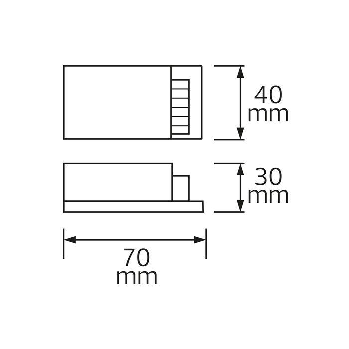 Адаптер для LED-стрічки Horoz Electric Vega-10 (082-001-0010-010) - фото 2