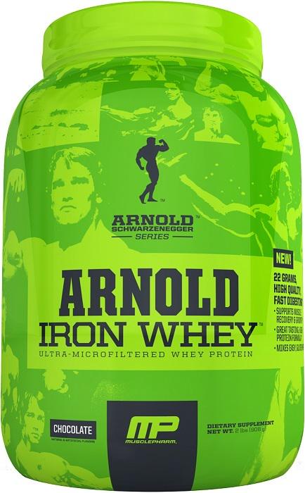 Протеин Arnold Iron Whey 908 г Клубника-банан (430V2482)