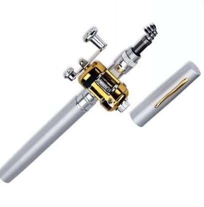 Удочка в форме ручки 1 м Серебряный (1810545481)