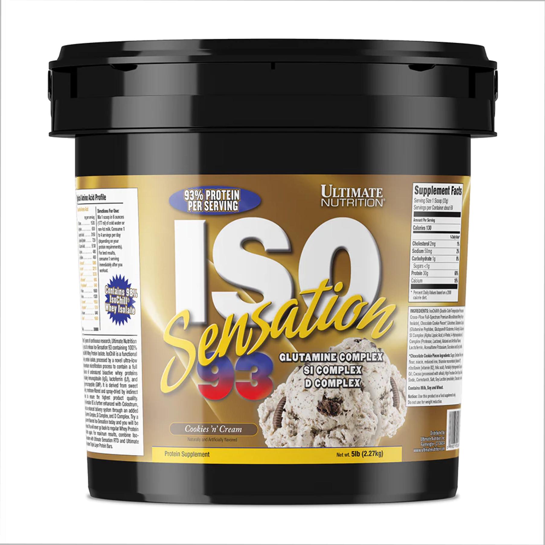 Протеин ISO Sensation 2270 г Cookies Cream (2022-10-0846)
