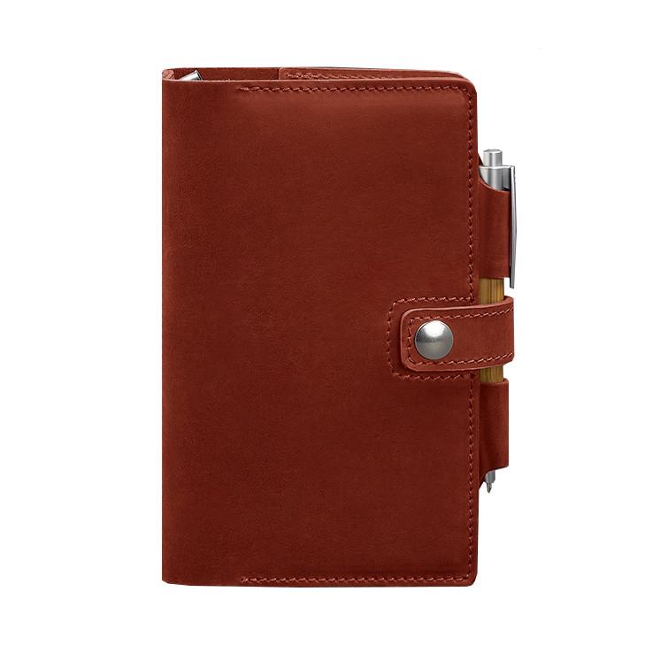 Блокнот женский кожаный Софт-бук 4.0 Коралловый (A-026340) - фото 5 Блокнот женский кожаный Софт-бук 4.0 Коралловый (A-026340) - фото 5