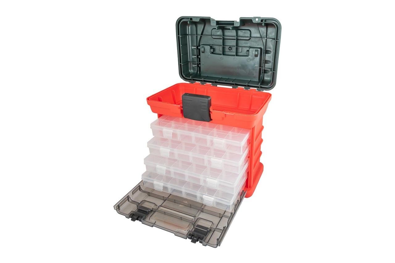 Органайзер з висувними боксами 4 шт. 73 секції 11" 279х184х254 мм - фото 2