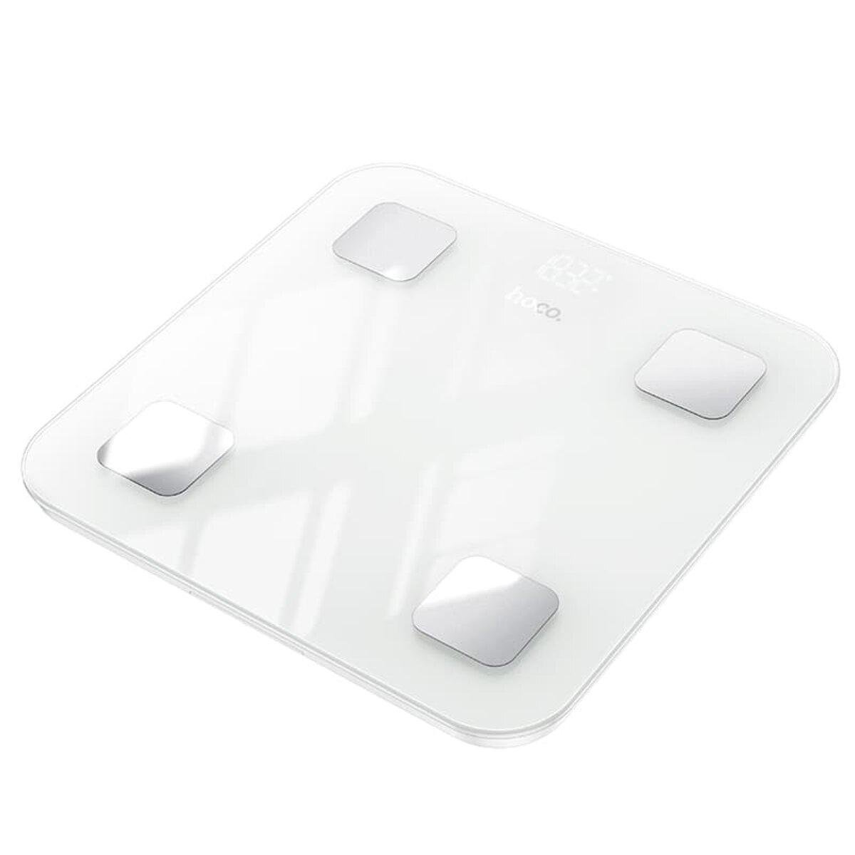 Смарт-ваги підлогові Hoco HI21 Smart body fat scale 3xAAA до 180 кг White (6942007624121) Смарт-ваги підлогові Hoco HI21 Smart body fat scale 3xAAA до 180 кг White (6942007624121)
