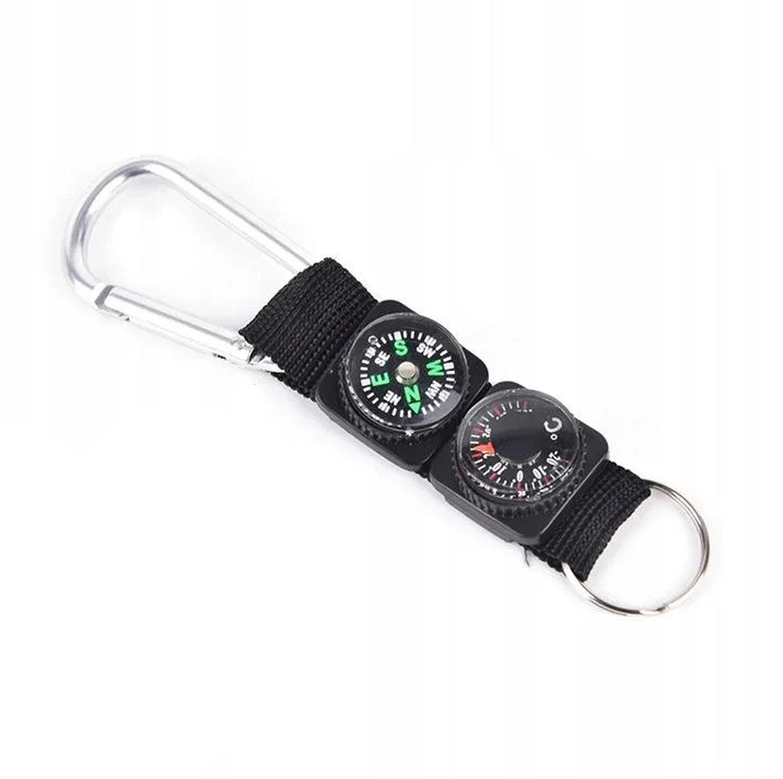 Компасом з і термометром MaxiGroup Чорний (2078)