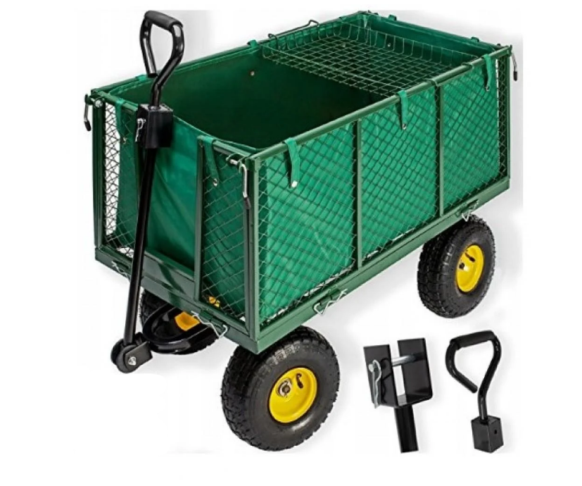 Візок садовий Siker TC1841 75 л 200 кг Зелений (4240106512)