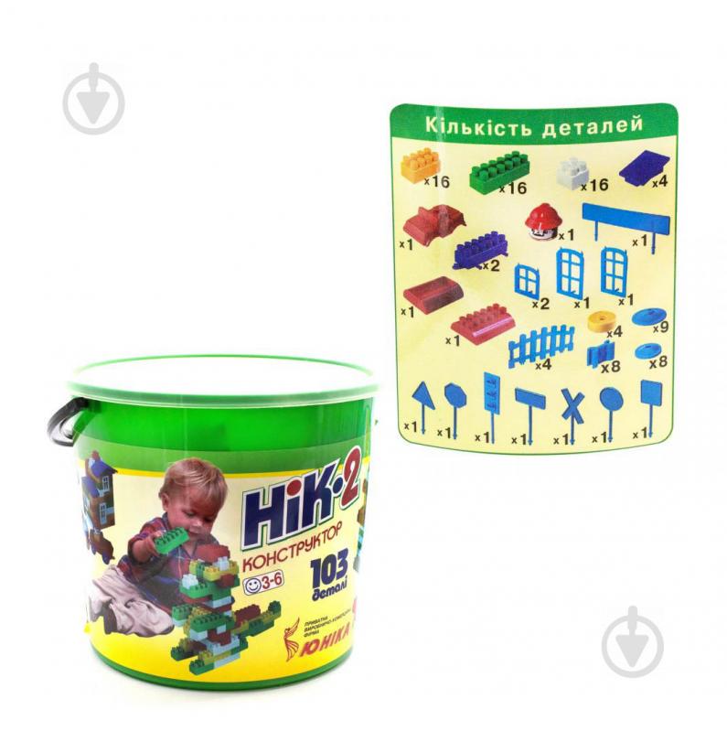 Конструктор НИК-2 103 детали Юника (0248)