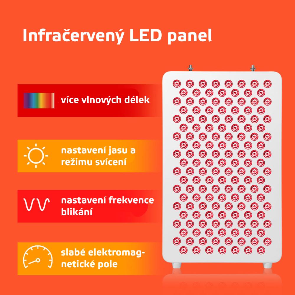 Інфрачервона світлодіодна панель inSPORTline Katuni 60 LED Білий (22812699) - фото 4