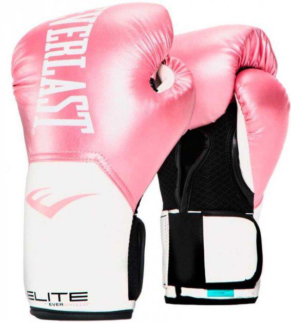 Боксерські рукавички Everlast Elite Prostyle Boxing Gloves 8 унцій Білий/Рожевий (884960-70-13)