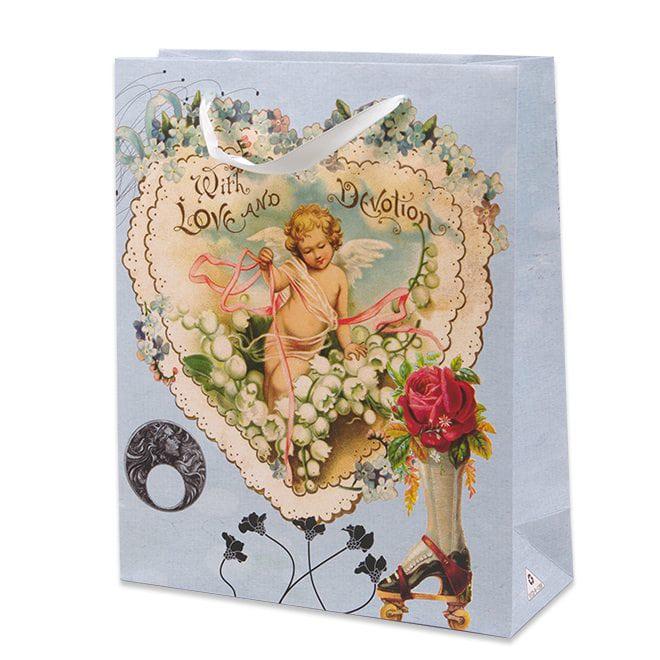 Пакет подарочный Flora микс 20х10х25 см 12 шт. (9449) - фото 4 Пакет подарочный Flora микс 20х10х25 см 12 шт. (9449) - фото 4