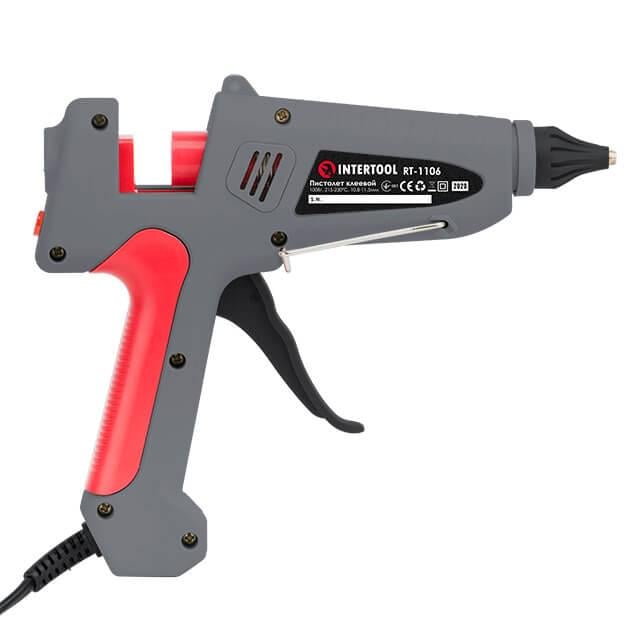 Пістолет клейовий Intertool RT-1106 100 Вт 230 В 215-230 °C під стрижні 10,8-11,5 мм 13-30 г/хв - фото 4