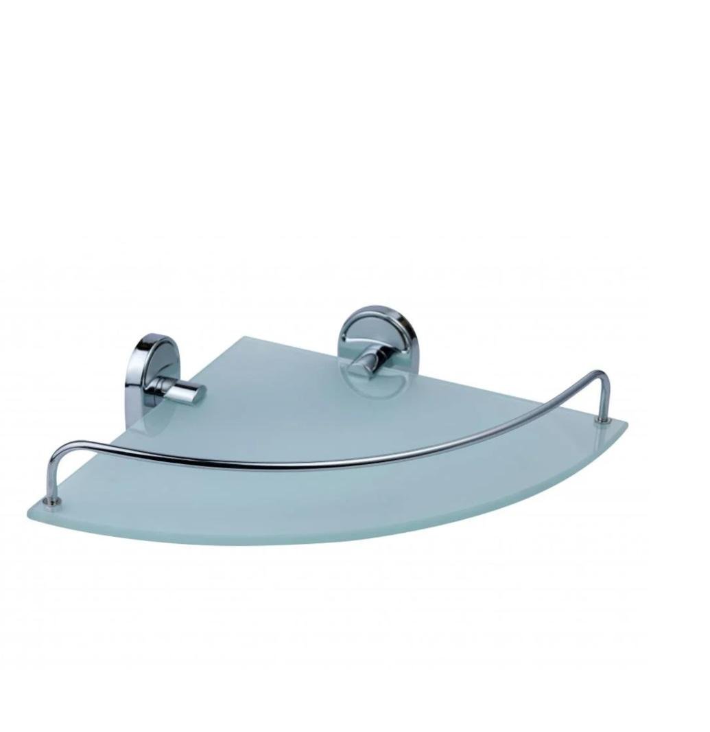 Полиця Kroner KRM Elbe-ACG2921-1 кутова скляна (0578699)