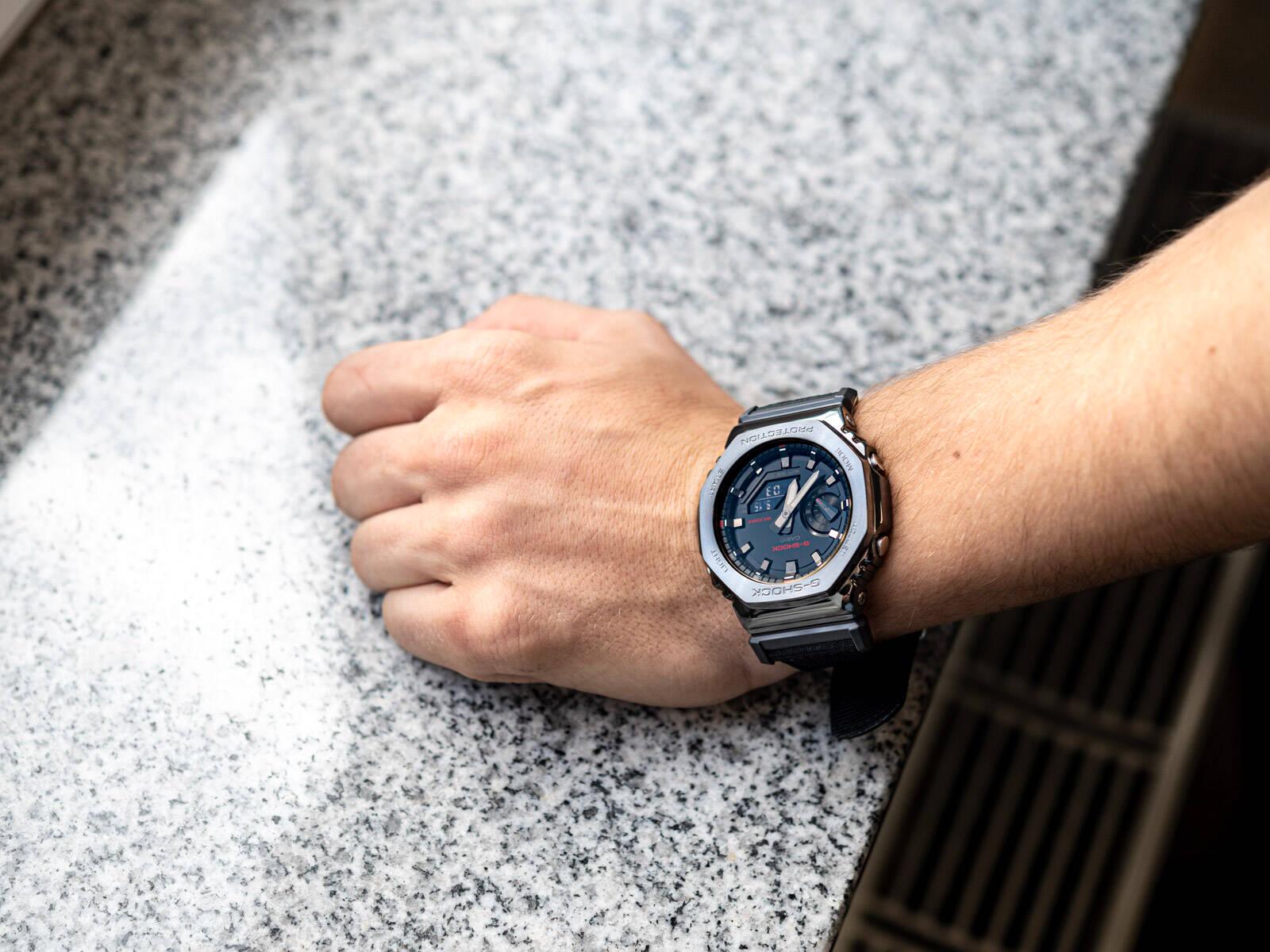 Часы Casio G-SHOCK GM-2100CB-1AER Металл Covered (6437) - фото 3