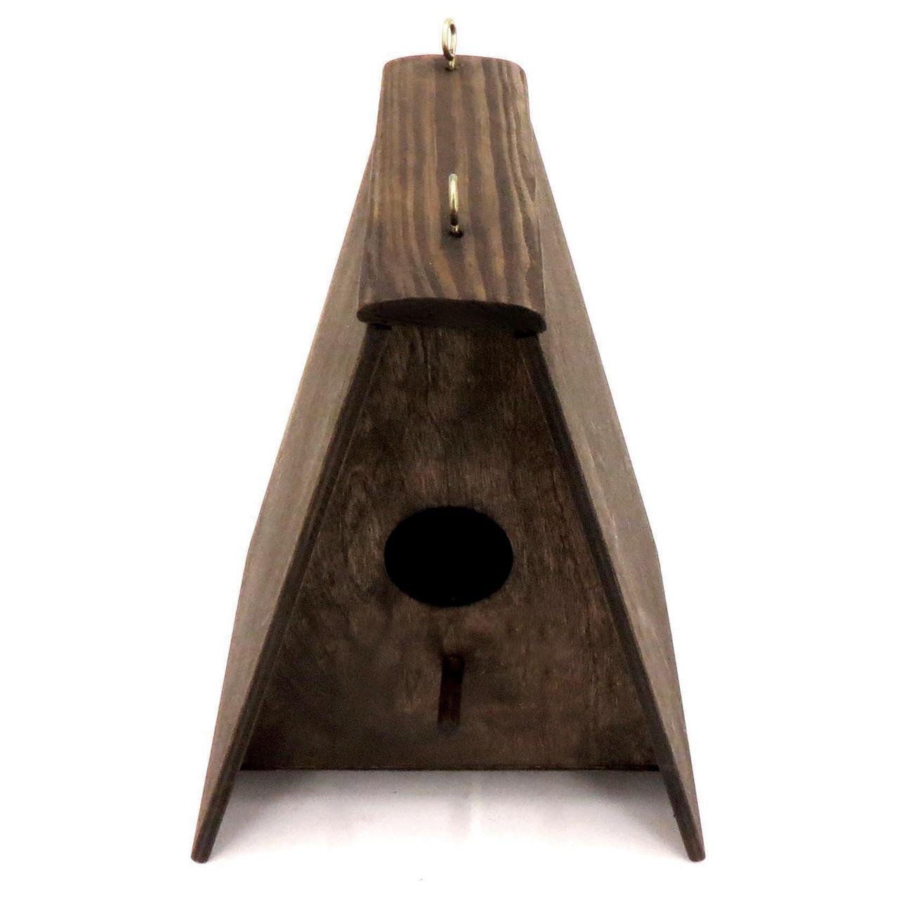 Шпаківня садова з дерева Стриж Мокко (СКВ-000710) - фото 3 Шпаківня садова з дерева Стриж Мокко (СКВ-000710) - фото 3