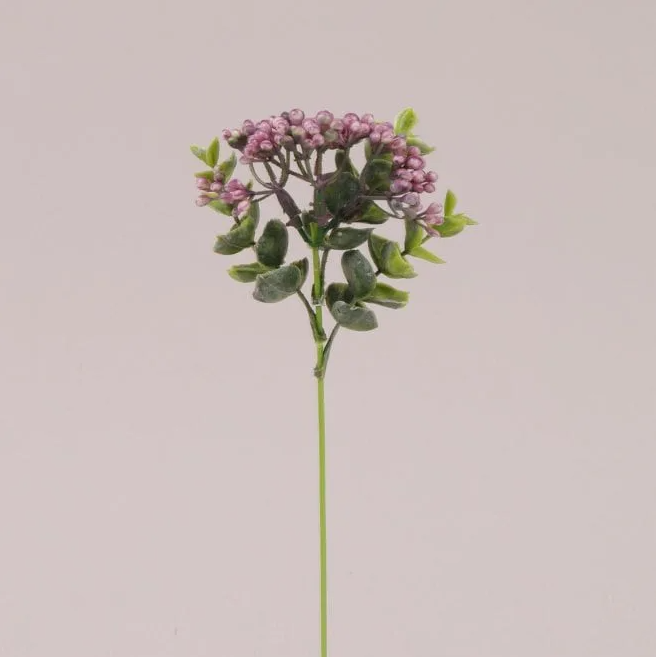 Веточка декоративная Flora с светло-фиолетовым цветом 12 шт. (72632)
