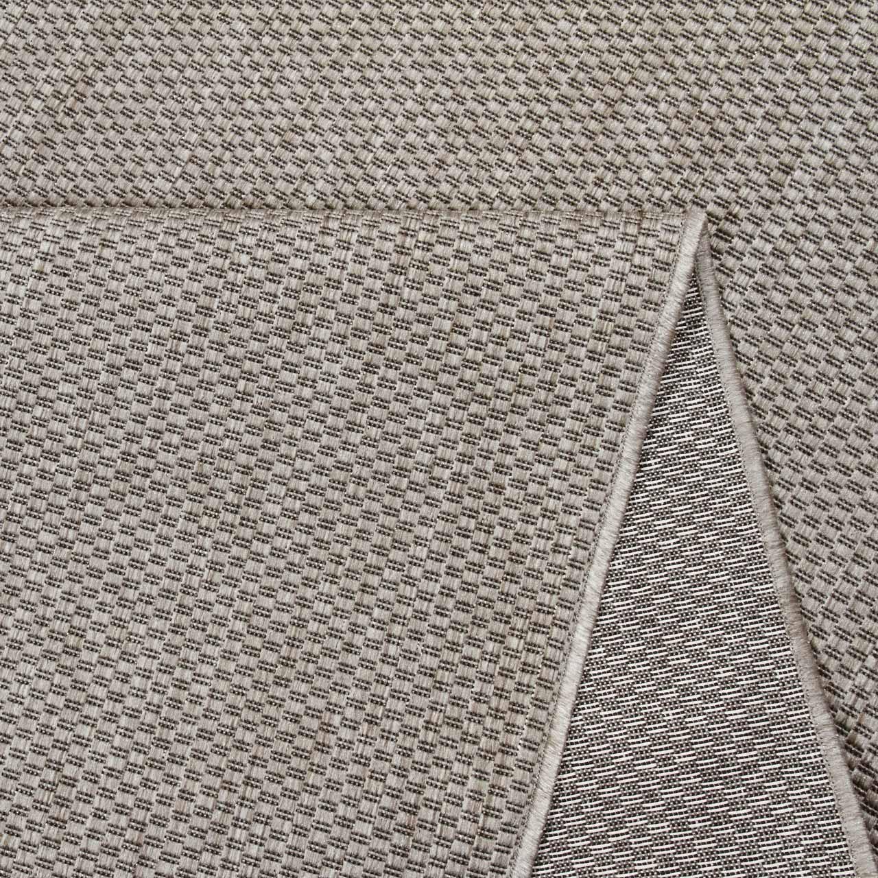 Ковер безворсовый DAKARIA Plutus Run 10014-0101 2x2 м Серый (00-00021989) - фото 4