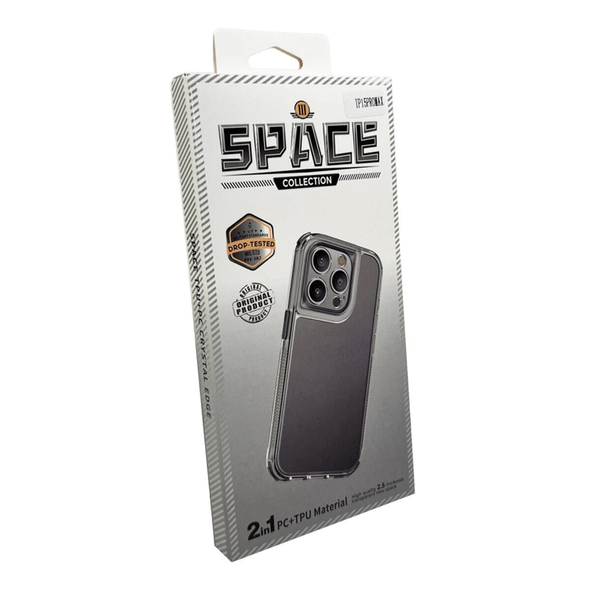 Противоударный чехол Space III для Apple iPhone 16 Pro Black - фото 2