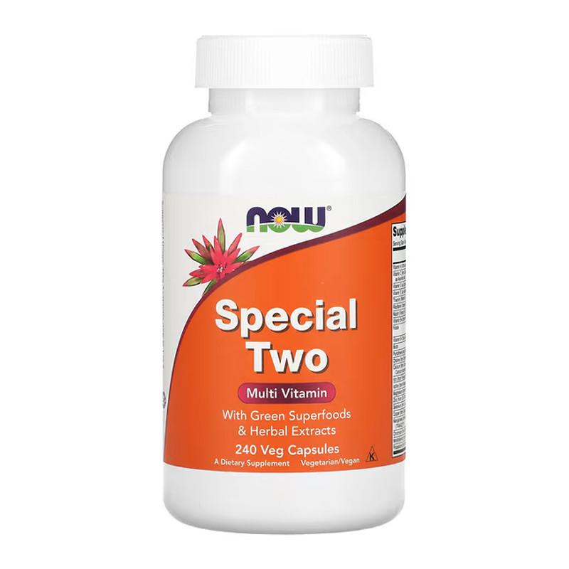 Мультивитамины NOW Special Two 240 капс. (03866-01)