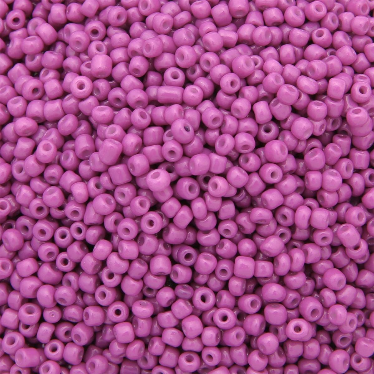 Бисер натуральный 2 мм 50 г Розовый (БР0002н10)