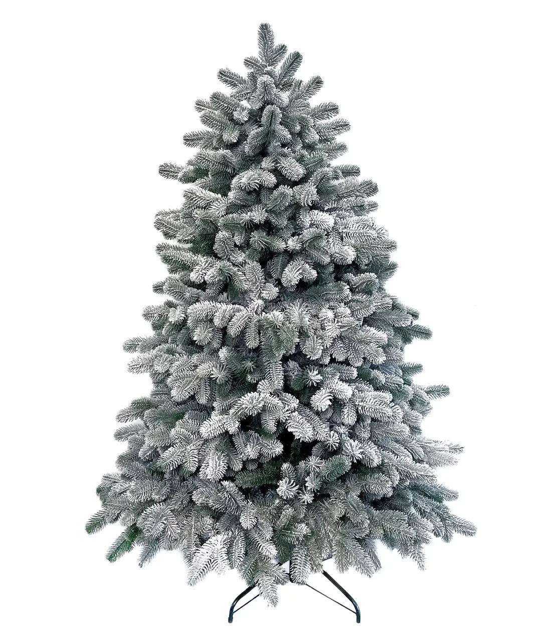 Искусственная елка литая Lux заснеженная на металлической подставке 220 см (CNT00012960)