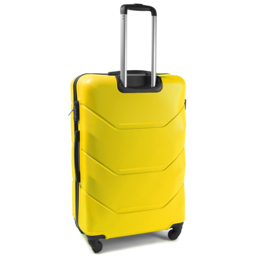 Чемодан пластиковый WIngs 147 ручная кладь Желтый - фото 2 Чемодан пластиковый WIngs 147 ручная кладь Желтый - фото 2