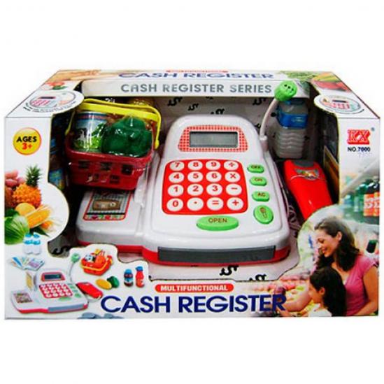Кассовый аппарат 7300 с микрофоном/аксессуары/звук/свет (73000)