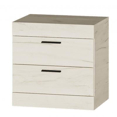 Тумба прикроватная Эверест Соната крафт белый (121372)