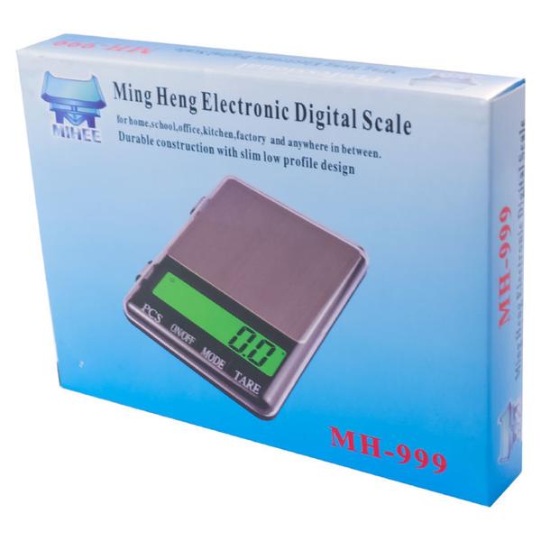 Ваги ювелірні Ming Heng Electronic Digital Scale MH-999 настільні з великою платформою на 600 г 0,01 г - фото 5