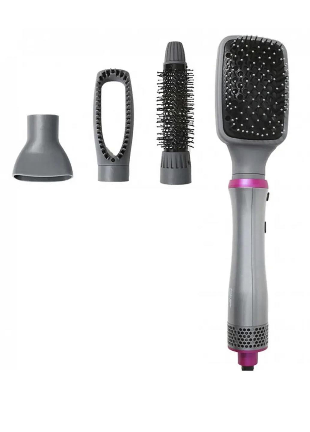 Фен стайлер VGR V-408 4в1 для укладки и завивки волос Серый (NOV408)