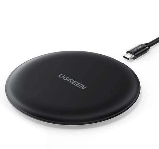 Зарядное устройство для Ugreen CD186 Wireless Charging Pad 15 W Черный - фото 3 Зарядное устройство для Ugreen CD186 Wireless Charging Pad 15 W Черный - фото 3
