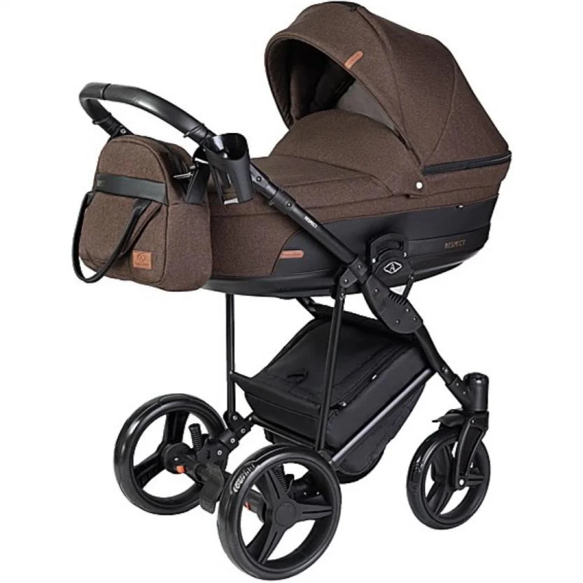 Коляска Angelini Respect Шоколадний (25157203) - фото 1 Коляска Angelini Respect Шоколадний (25157203) - фото 1