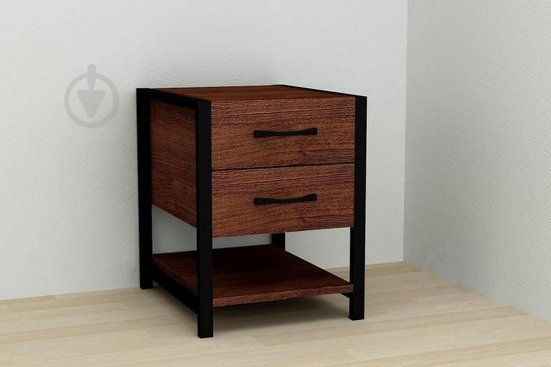 Тумба Ferrum-decor Вивьен 2/1 50x41x40 см Венге (XK00132)