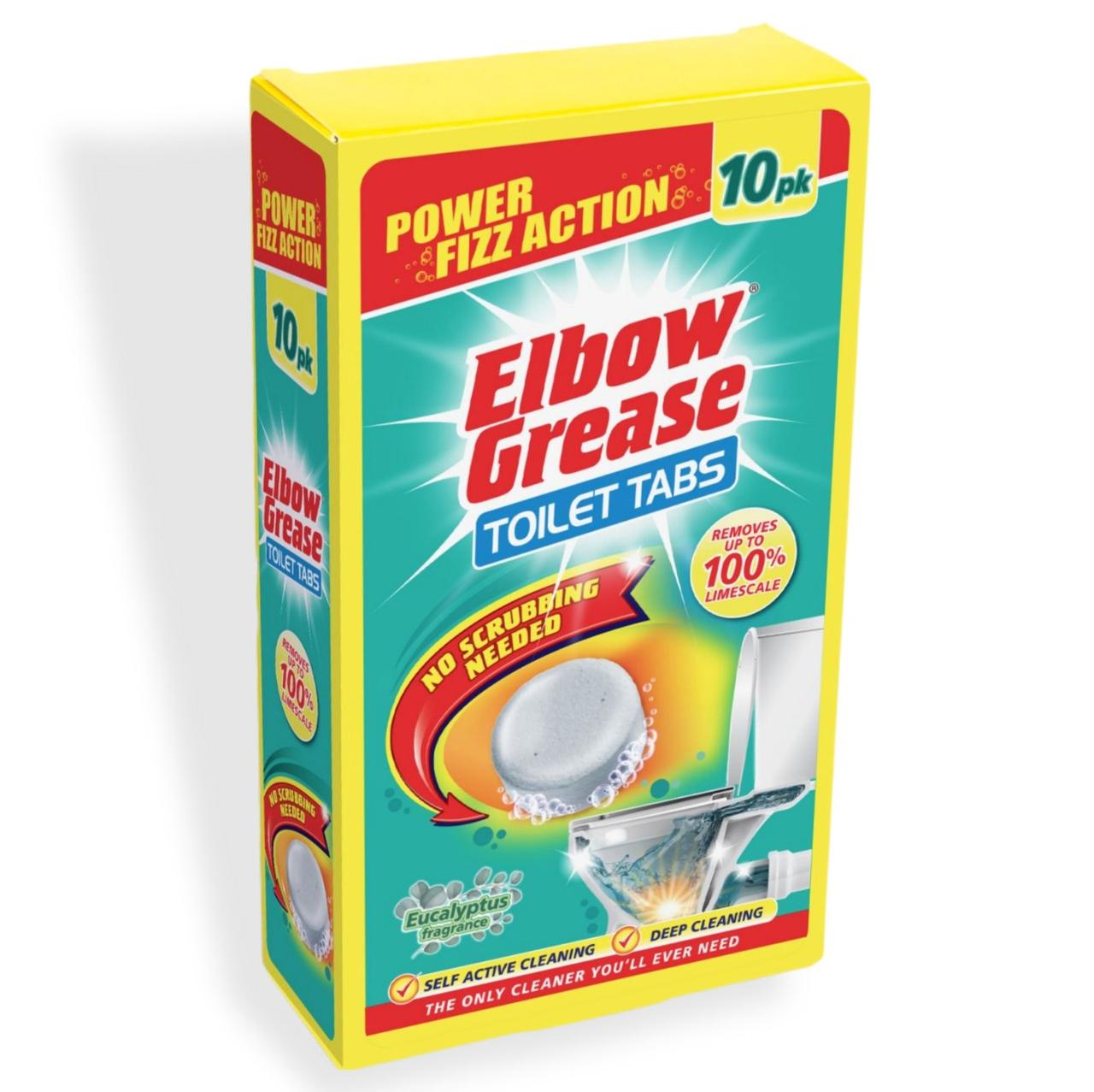 Таблетки для чистки унитаза Elbow Grease Toilet Tabs Эвкалипт 10х30 г