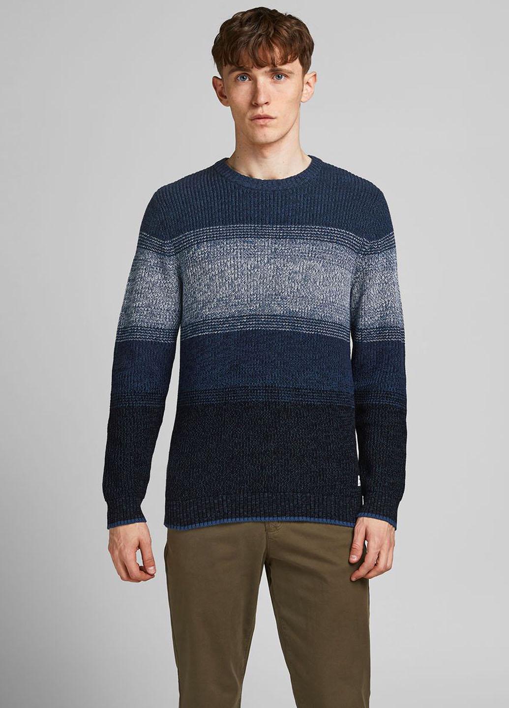 Свитер Jack & Jones L Темно-синий (12189335b51)