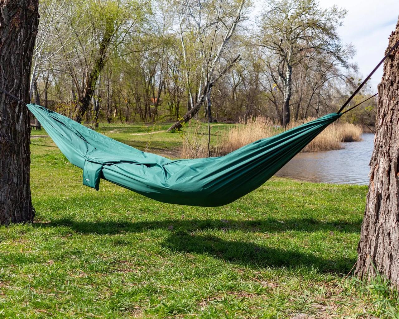 ᐉ Гамак туристический Tribe Hammock T-LE-0002 Зеленый (iz16259