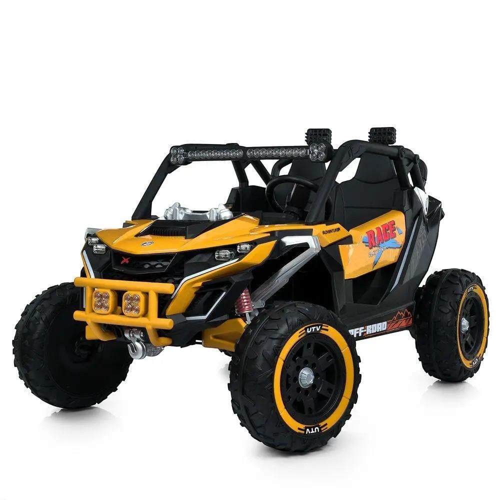 Электромобиль-багги детский двухместный Bambi Racer M 6149EBLR-6 24V с пультом управления Желтый