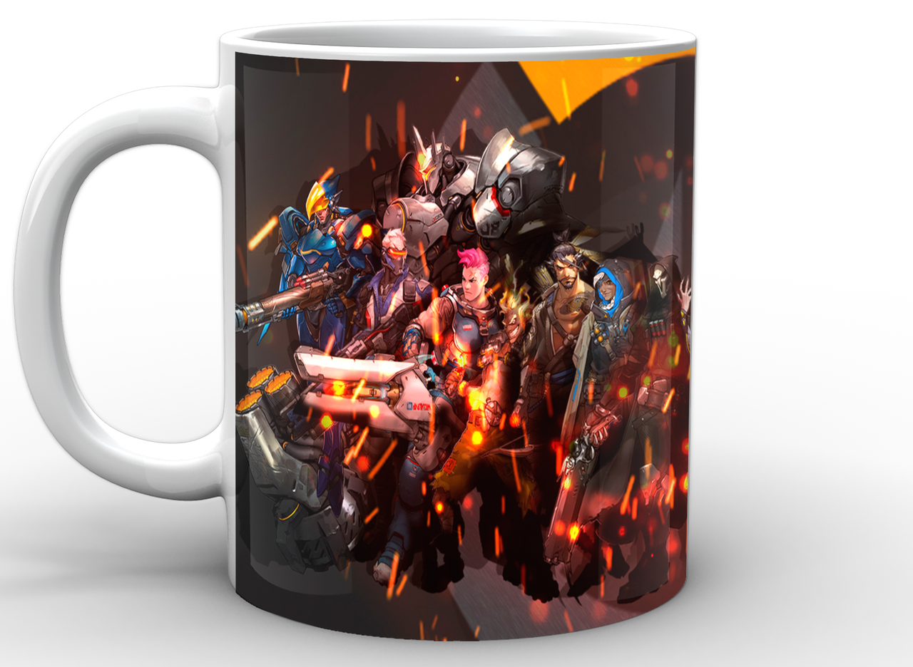 Чашка GeekLand Overwatch овервотч постер