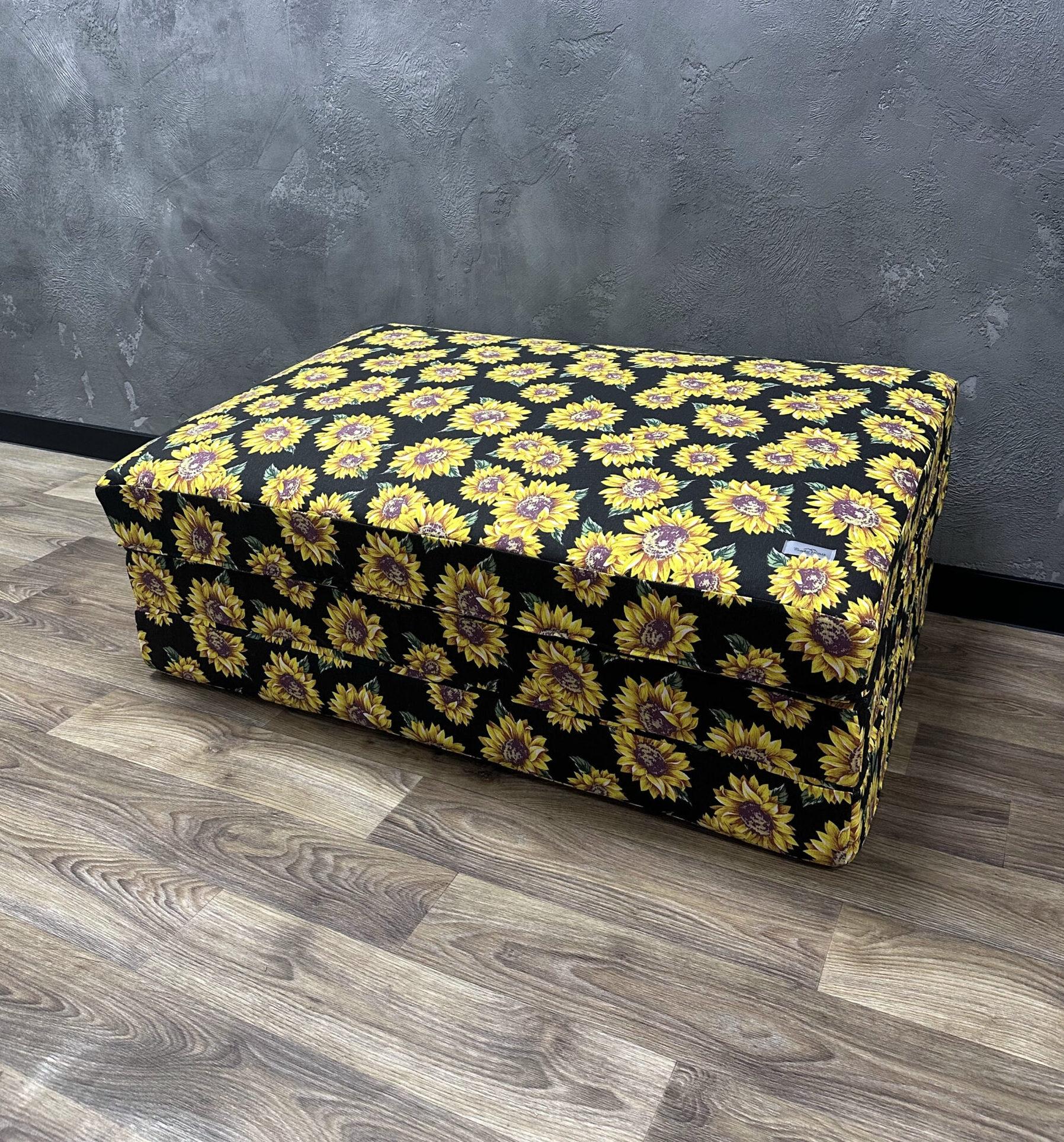 Матрац-трансформер Comfort Home Sunflowers 200х80х10 см - фото 2