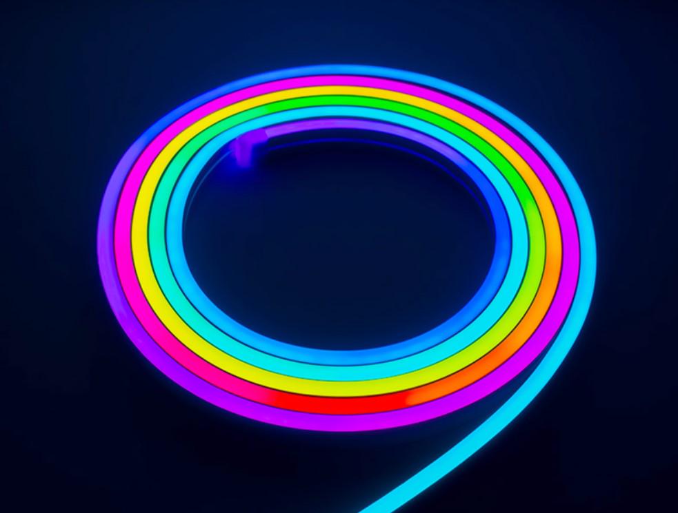 Світлодіодна стрічка неонова RGB 24V 5 м 160 LED/м з Wi-Fi/Bluetooth із синхронізацією музики через додаток Tuya (15021913) - фото 10 Світлодіодна стрічка неонова RGB 24V 5 м 160 LED/м з Wi-Fi/Bluetooth із синхронізацією музики через додаток Tuya (15021913) - фото 10