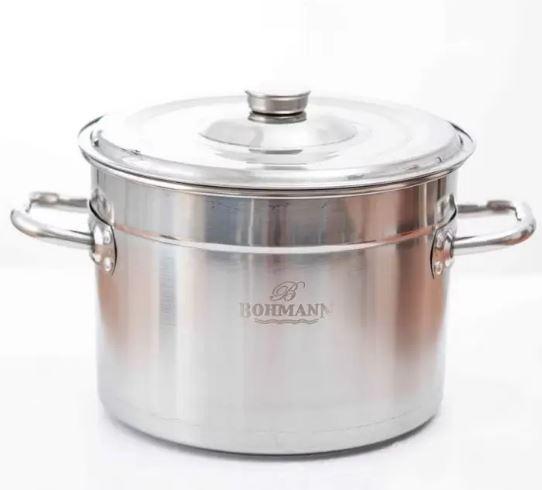 Кастрюля Bohmann BH-5150-98 98 л Нержавеющая сталь (14380157)